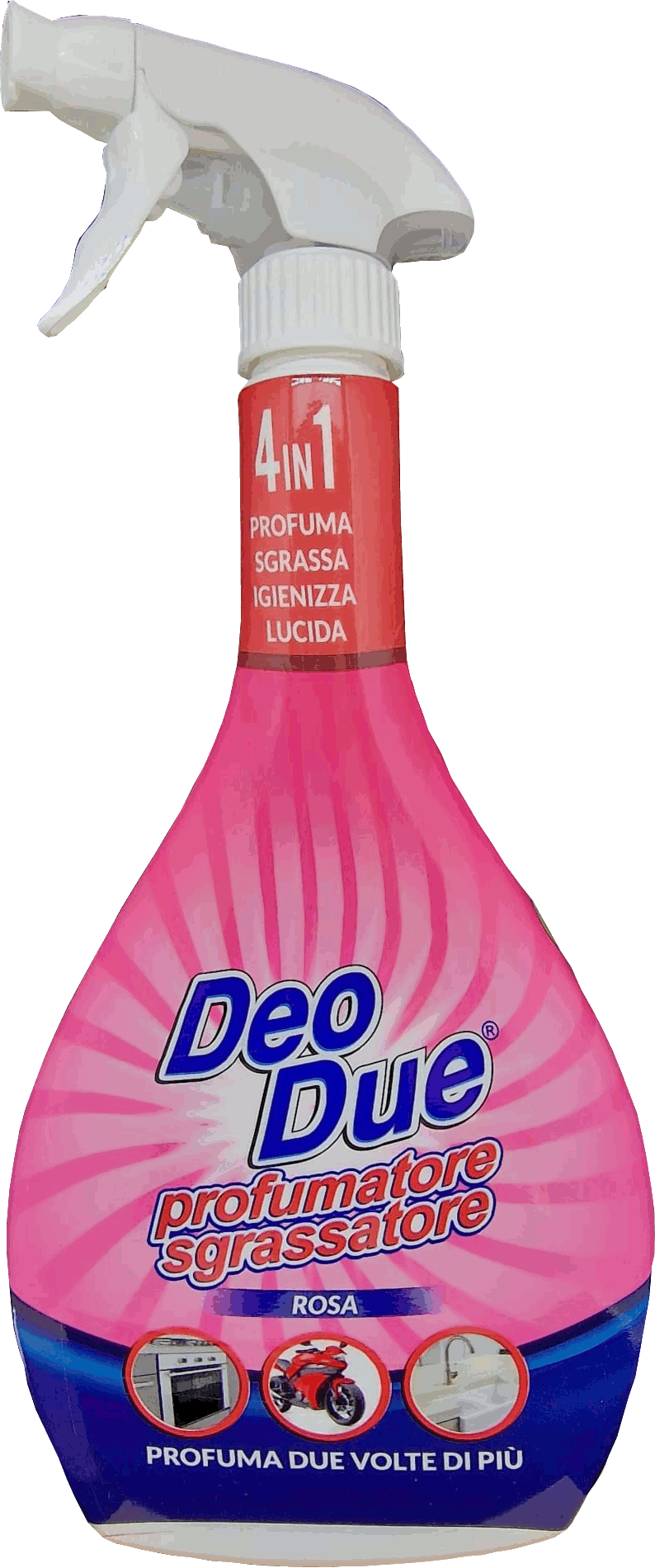 Sgrassatore Profumatore Deodue Rosa 600 ml.