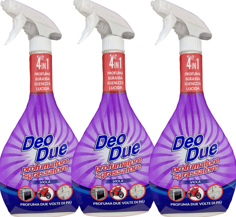 Deo Due Profumatore Sgrassatore 4 In 1 – Azzurro 